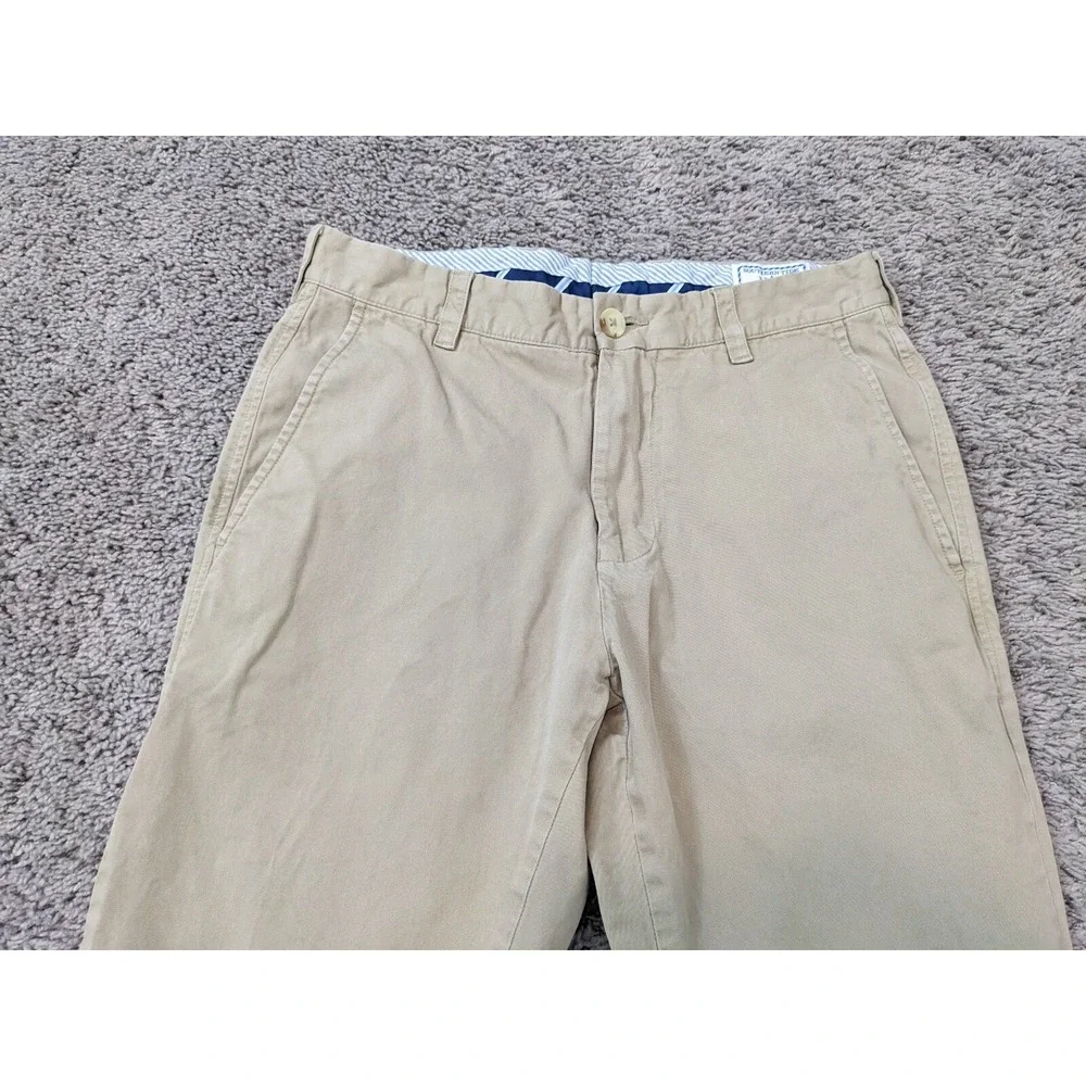 Southern Tide Skipjack Chino Pants Mens 30 Pima Cotton Modal Beige inseam:25.5